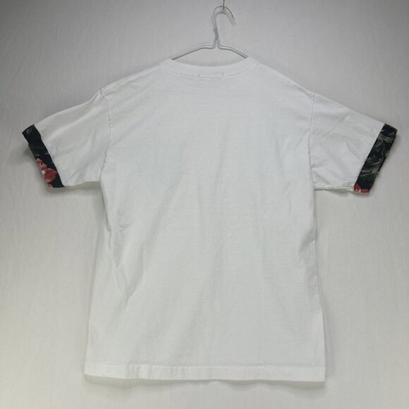 Apliiq Men’s Floral Pocket T Shirt White Size Medium - Picture 9 of 9